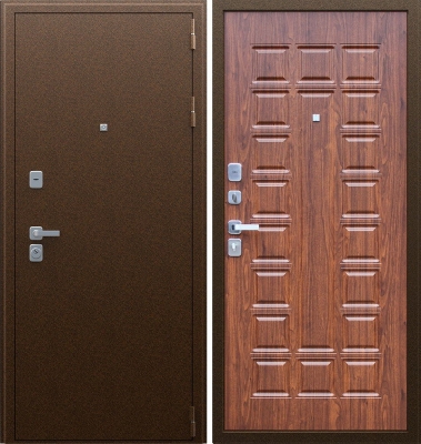 Дверь Спартак Орех темный